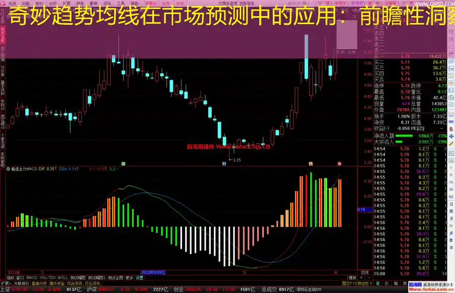 奇妙趋势均线在市场预测中的应用：前瞻性洞察