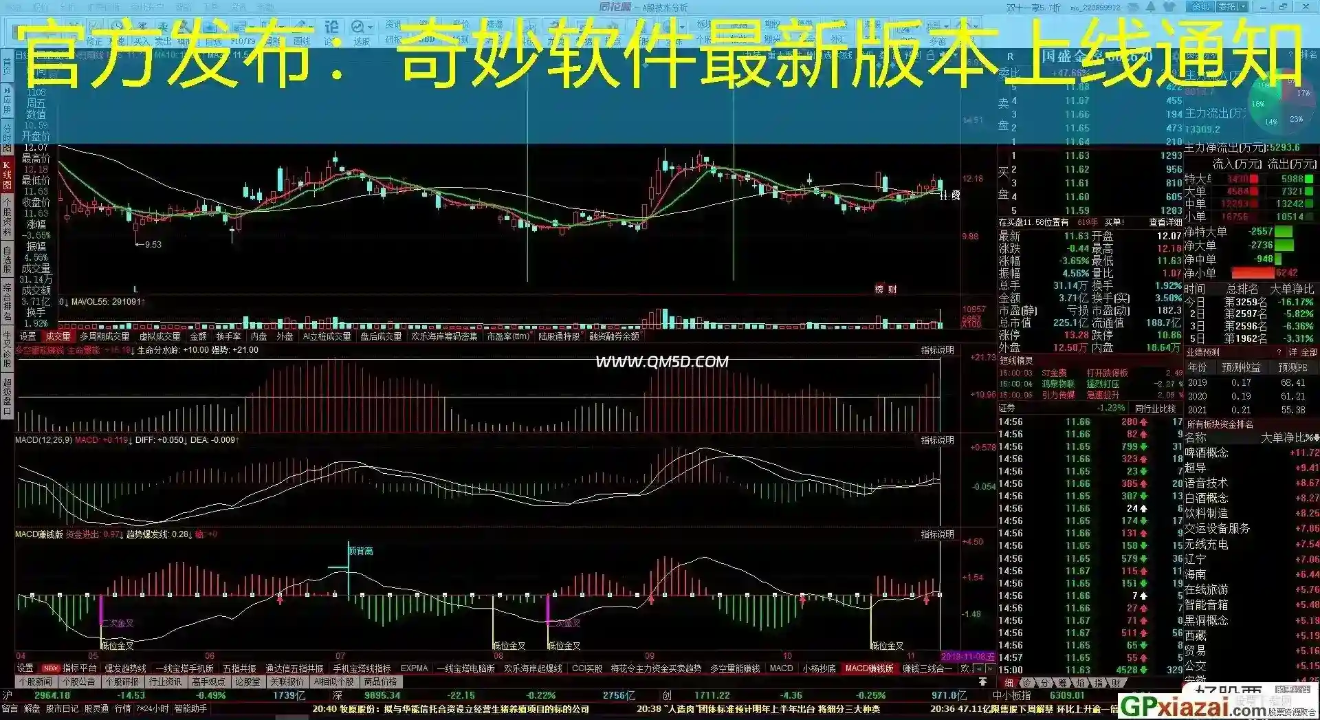 官方发布：奇妙软件最新版本上线通知