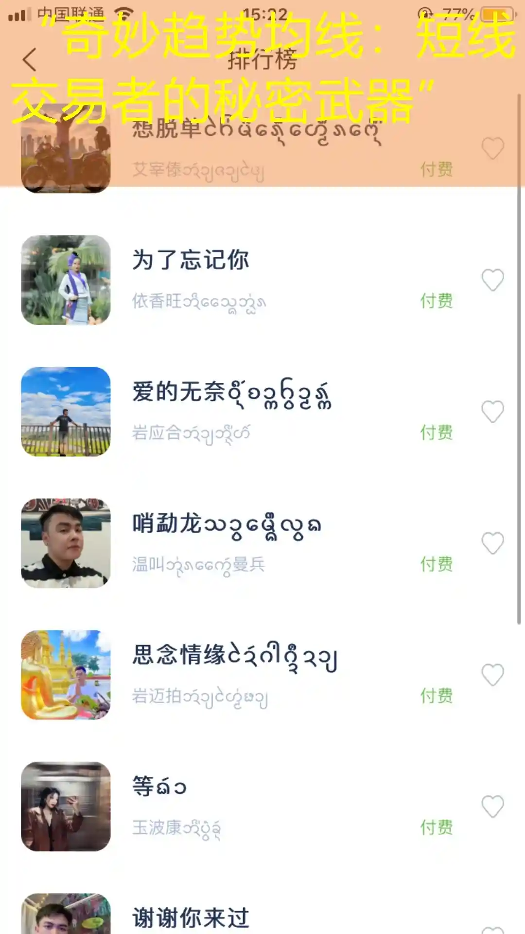 “奇妙趋势均线：短线交易者的秘密武器”
