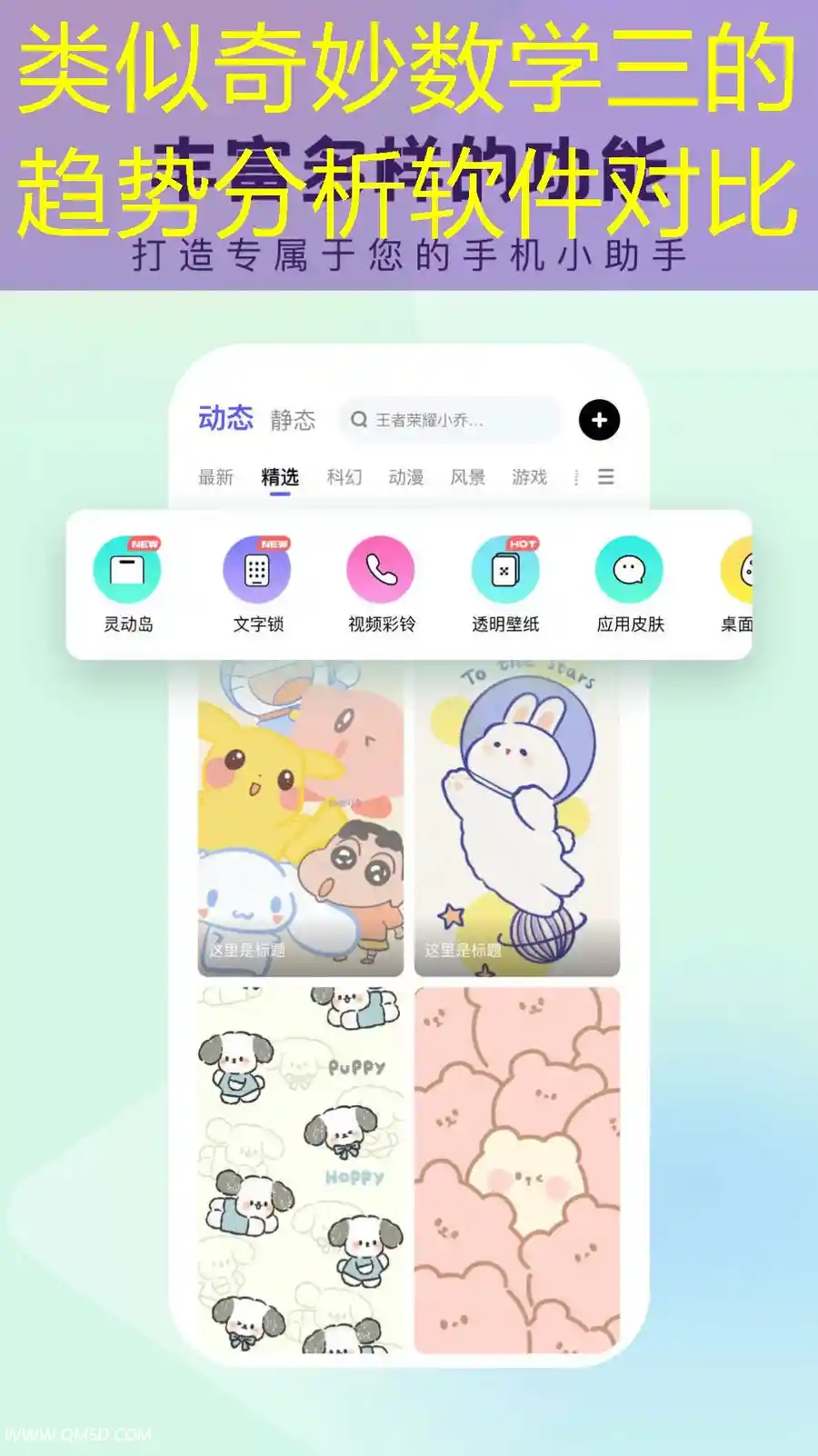 类似奇妙数学三的趋势分析软件对比