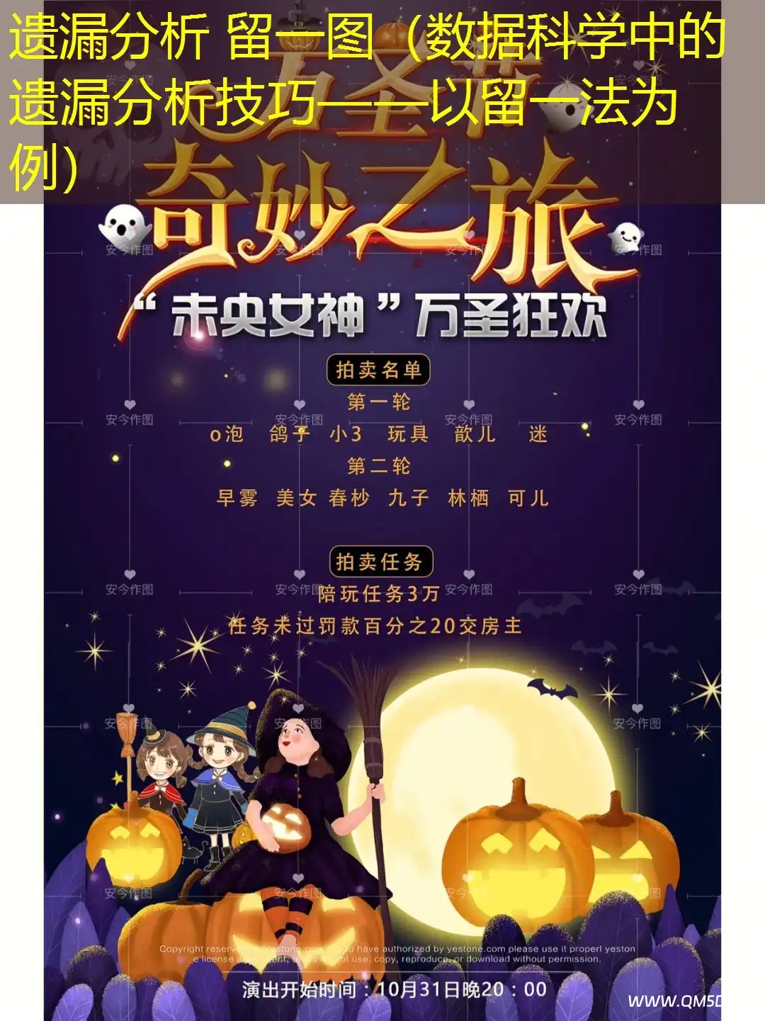 遗漏分析 留一图（数据科学中的遗漏分析技巧——以留一法为例）