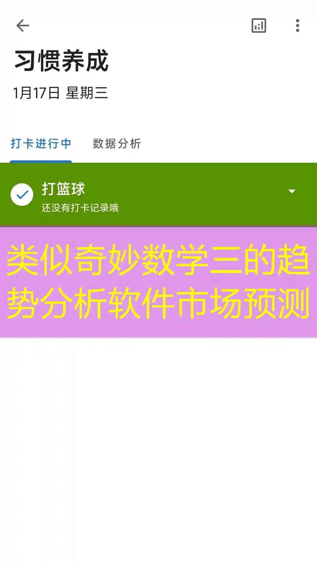 类似奇妙数学三的趋势分析软件市场预测