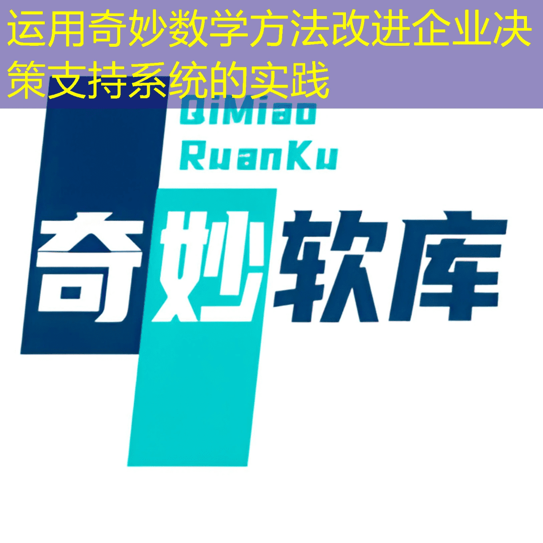 运用奇妙数学方法改进企业决策支持系统的实践