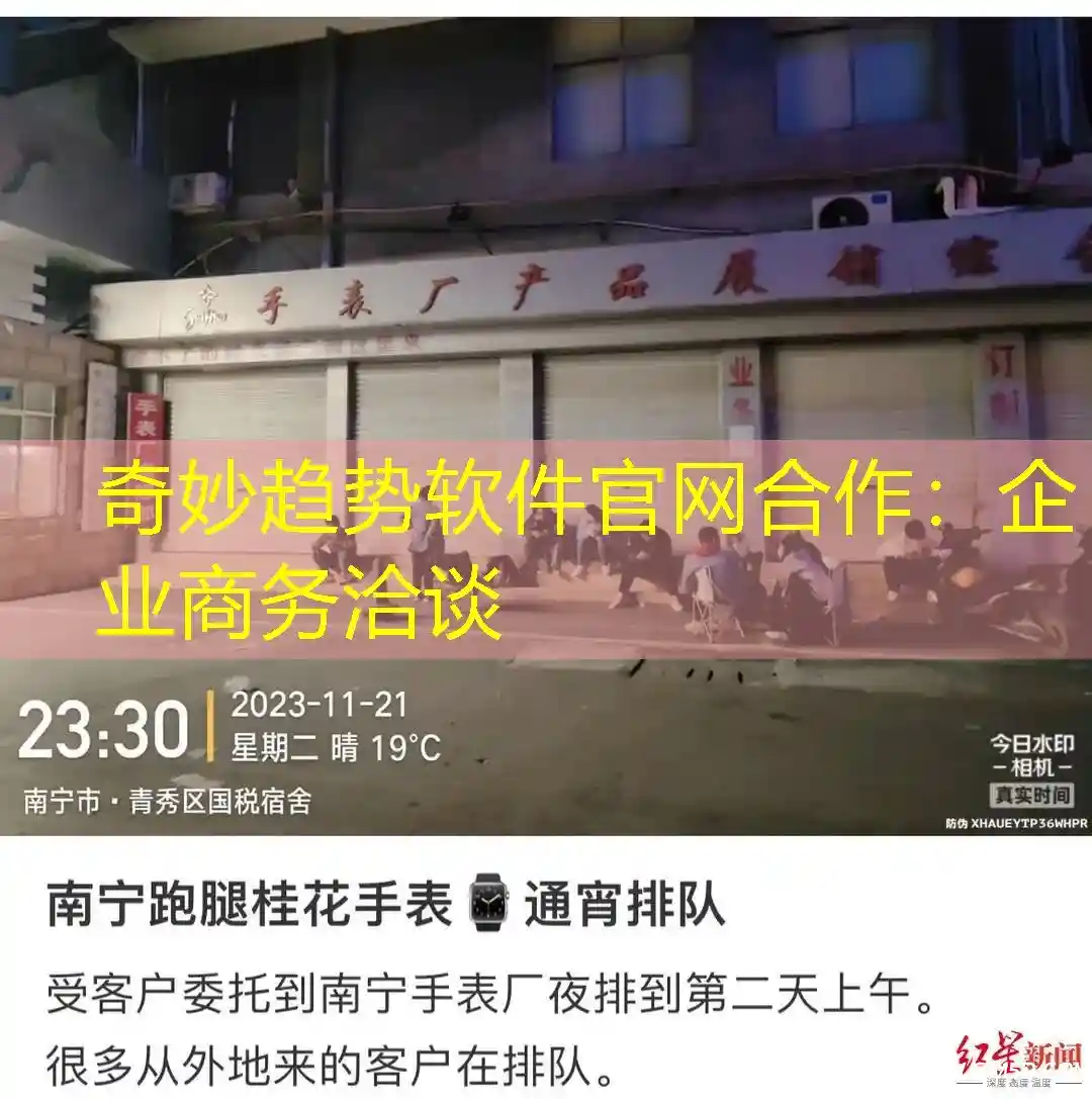 奇妙趋势软件官网合作：企业商务洽谈